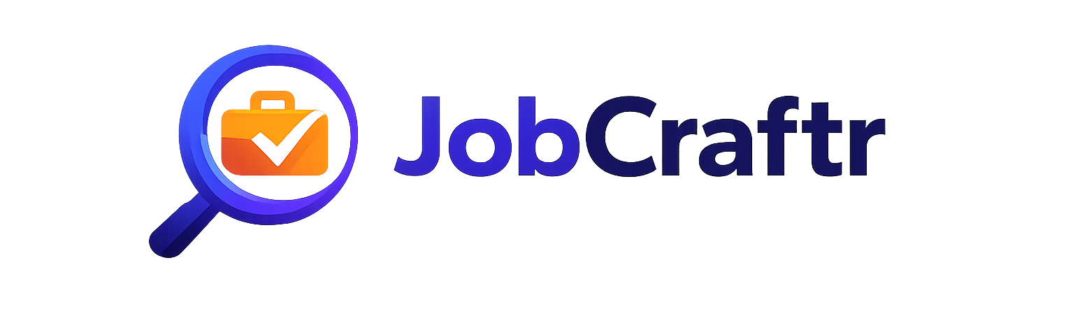 JobCraftr Logo β Pakistan Jobs Portal for Government, Private, Remote, International Jobs and Government Schemes